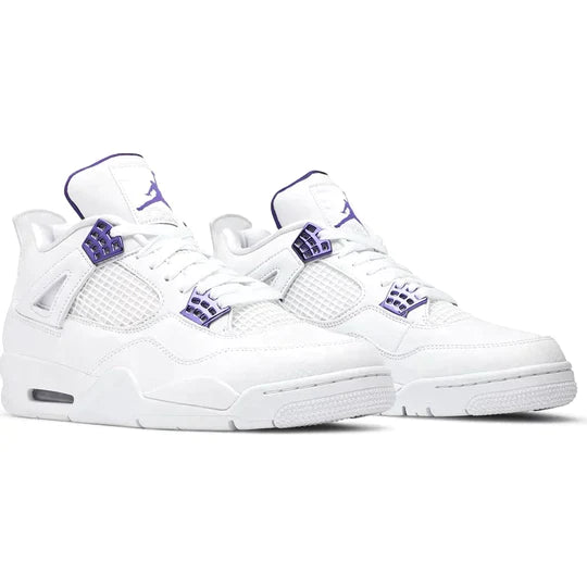 Air Jordan 4 Retro - Purple-Metallic