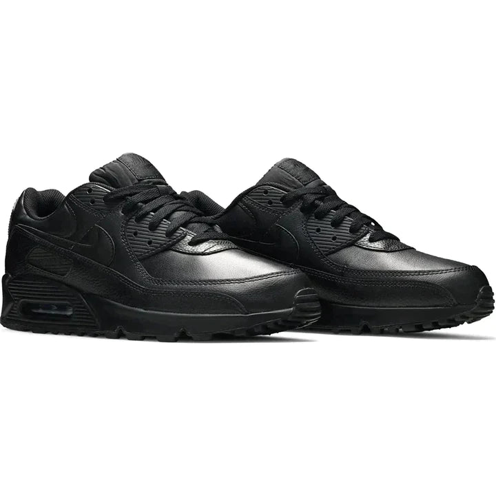 Air Max 90 Leather - Triple Black