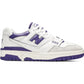 New Balance 550 - White & Purple