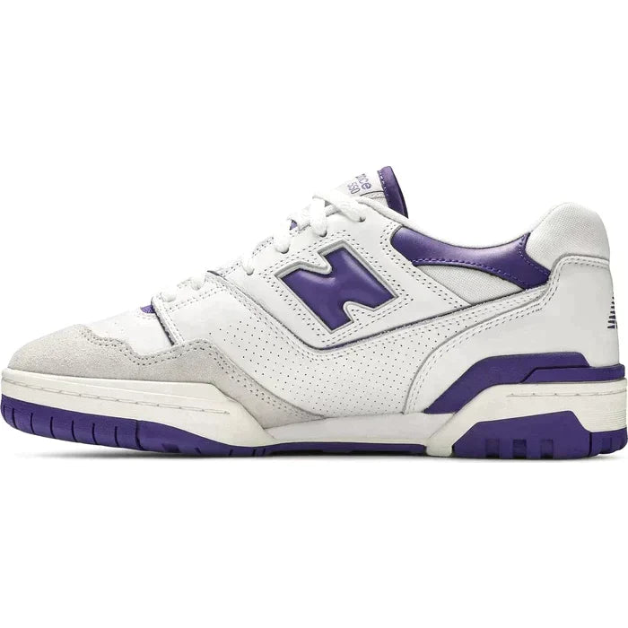 New Balance 550 - White & Purple