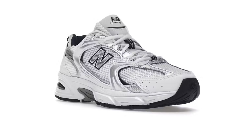 New Balance 530 - White Silver Navy