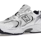 New Balance 530 - White Silver Navy